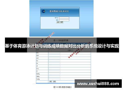 基于体育游泳计划与训练成绩数据对比分析的系统设计与实现
